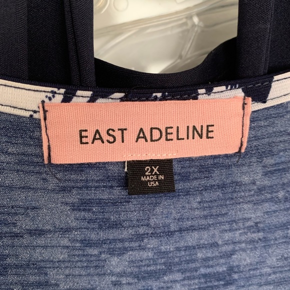 East Adeline dress with belt 2X - Picture 3 of 3